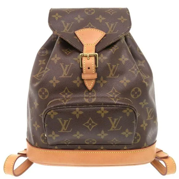 LOUIS VUITTON Brown Monogram Backpack - Picture 1 of 10